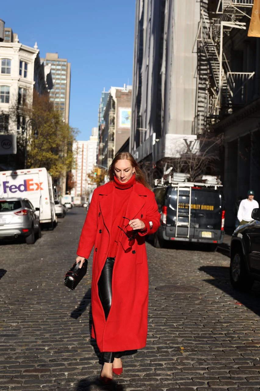 Anastasia Kartashova, New York street style