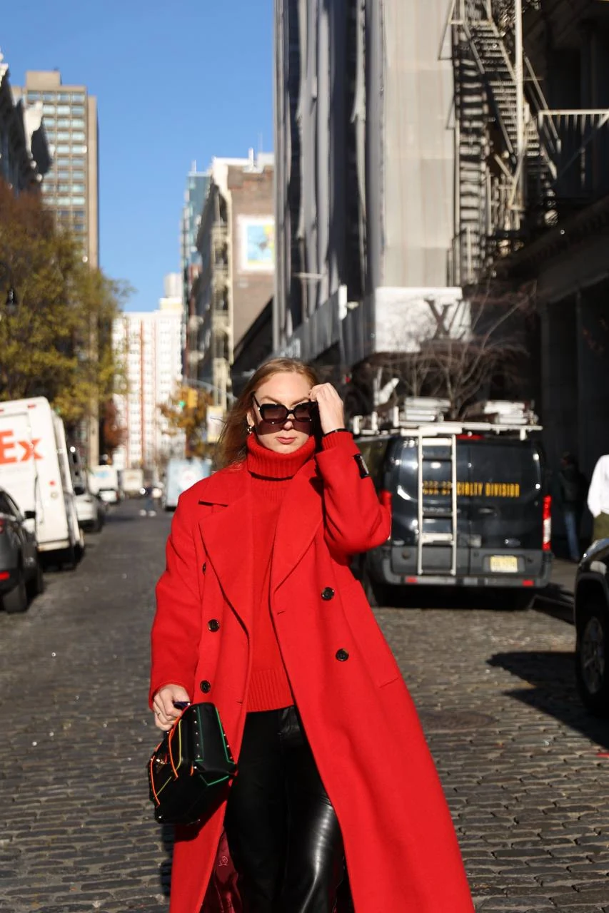 Anastasia Kartashova, New York street style